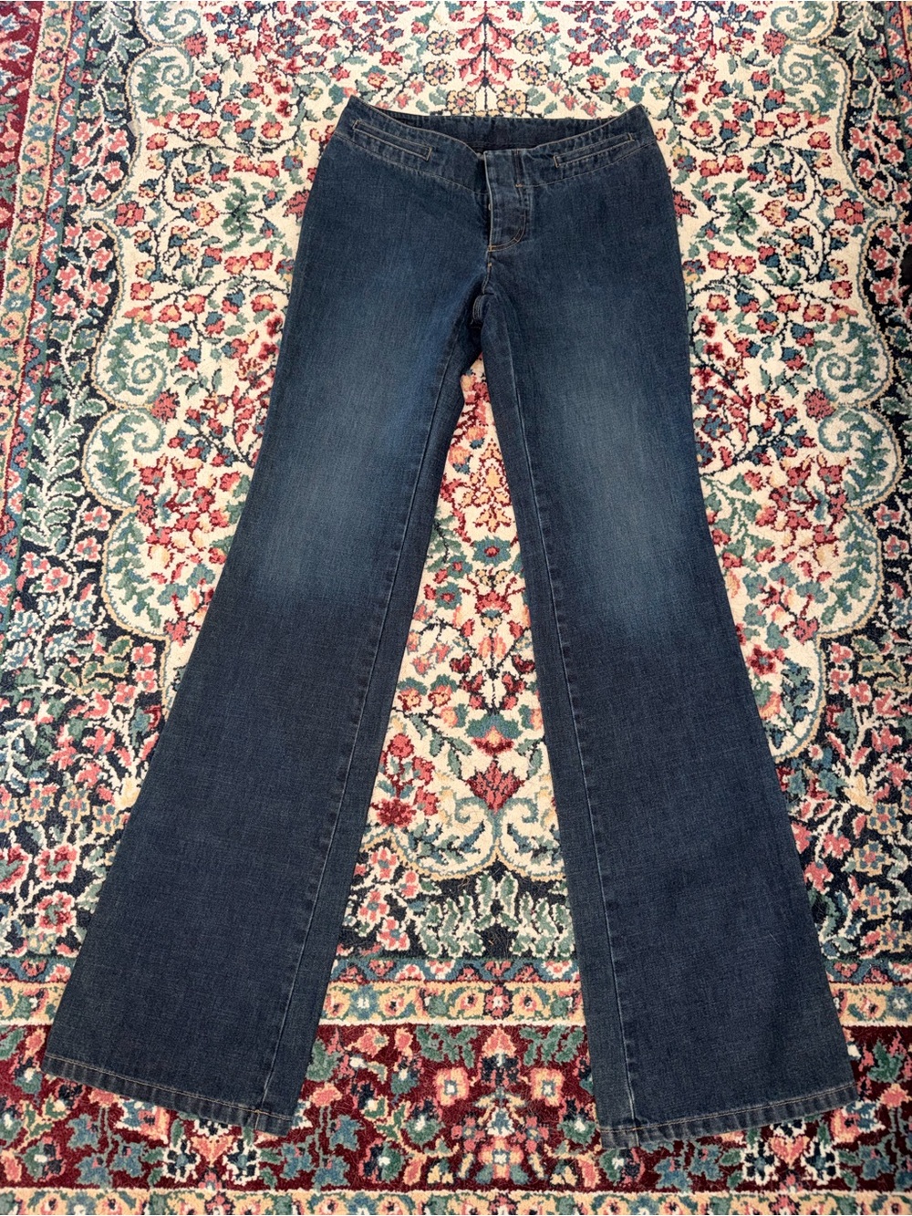 Gucci Dark Blue Flared Jeans